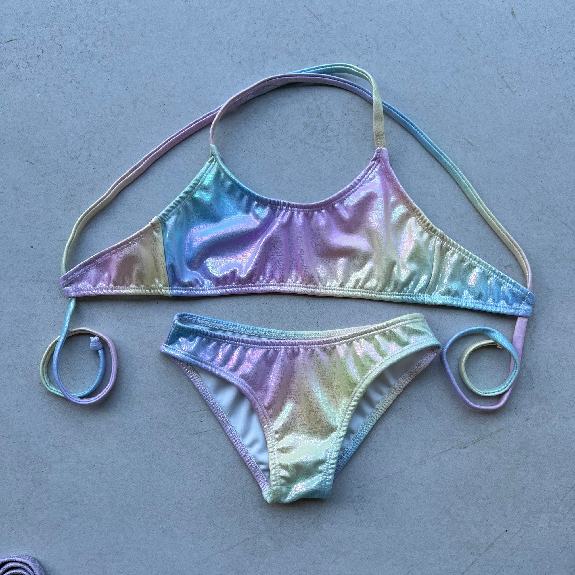 Mia Tied Back Top + Bottom Mini